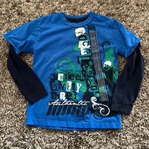 Cherokee Boy Size 14/16 Long-sleeve graphic t-shirt